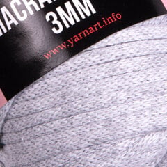 Mezgimo siūlai YarnArt Macrame Cord 3 MM 90g, spalva 756 kaina ir informacija | Mezgimui | pigu.lt