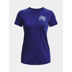 Marškinėliai moterims Under Armor SW958992.1908, mėlyni цена и информация | Женские футболки | pigu.lt