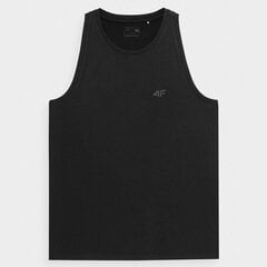 Marškinėliai vyrams 4F M 4FSS23TSLEM017 20S, juodi kaina ir informacija | Vyriški marškinėliai | pigu.lt