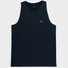 Marškinėliai vyrams 4F M 4FSS23TSLEM017 30S, juodi цена и информация | Мужские футболки | pigu.lt