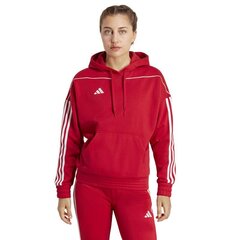 Džemperis moterims Adidas Tiro 23, raudonas цена и информация | Спортивная одежда для женщин | pigu.lt