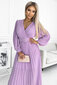 Suknelė moterims Numoco, violetinė kaina ir informacija | Suknelės | pigu.lt