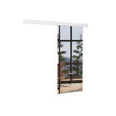 Товар с повреждением. Двери для ниши с зеркалом ADRK Furniture Tess 86, белые цена и информация | Товары с повреждениями | pigu.lt