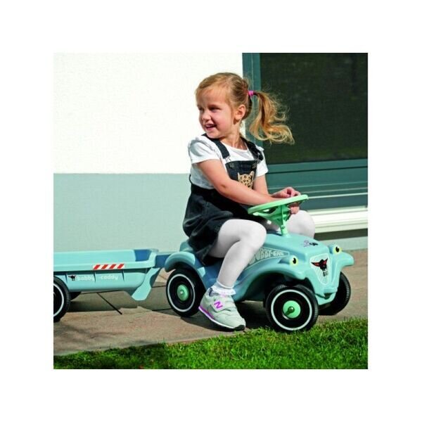 Vaikiška paspiriama mašinėlė su priekaba Bobby car classic kaina ir informacija | Žaislai kūdikiams | pigu.lt