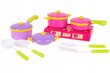 Žaislinis virtuvės komplektas, rožinis kaina ir informacija | Žaislai mergaitėms | pigu.lt