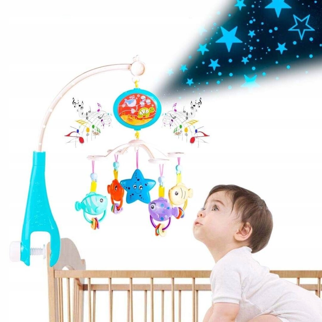 Muzikinė karuselė su projektoriumi kaina ir informacija | Žaislai kūdikiams | pigu.lt