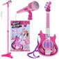 Vaikiška gitara su mikrofonu ant stovo цена и информация | Lavinamieji žaislai | pigu.lt