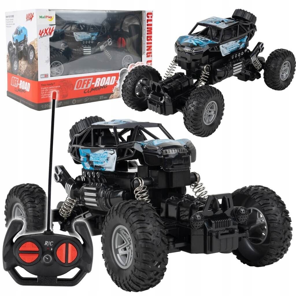 Nuotoliniu būdu valdomas automobilis Monster RC, 3.7V baterija ir USB kaina ir informacija | Žaislai berniukams | pigu.lt