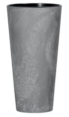 Vazonas Prosperplast Tubus Slim Beton Effect DTUS150E-425U, pilkas цена и информация | Вазоны | pigu.lt