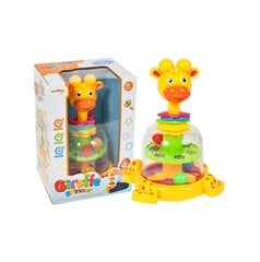 Žaislinė karuselė su kamuoliais Žirafa цена и информация | Игрушки для малышей | pigu.lt