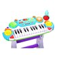 Vaikiškas elektroninis pianinas su mikrofonu ir kėdute MalPlay цена и информация | Lavinamieji žaislai | pigu.lt