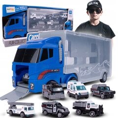 Sunkvežimis vilkikas su 6 automobiliais kaina ir informacija | Žaislai berniukams | pigu.lt