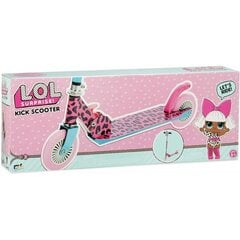 Dviratis paspirtukas L.O.L. Surprise Hulajnoga Folding Kick Scooter Leopard, rožinis kaina ir informacija | L.O.L. Surprise! Sportas, laisvalaikis, turizmas | pigu.lt