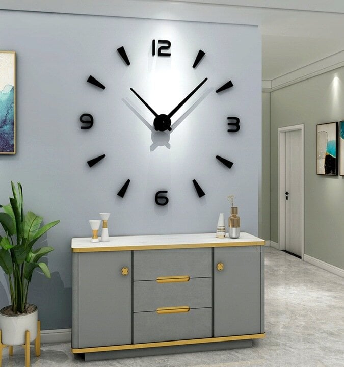 Sieninis laikrodis 3D цена и информация | Laikrodžiai | pigu.lt