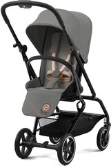 Cybex sportinis vežimėlis Eezy S Twist+ 2 BLK, lava grey kaina ir informacija | Vežimėliai | pigu.lt