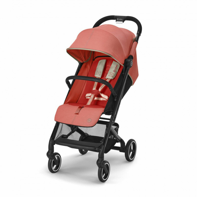 Cybex vežimėlis Beezy, hibiscus red kaina ir informacija | Vežimėliai | pigu.lt