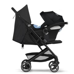 Cybex adapteriai Beezy, black kaina ir informacija | Vežimėlių priedai | pigu.lt