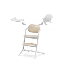 Многофункциональный стульчик для кормления Cybex Lemo 3in1 Set, sand white цена и информация | Стульчики для кормления | pigu.lt