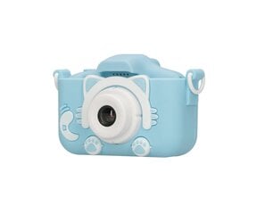 Камера Extralink H27 Dual для детей, синяя цена и информация | Цифровые фотоаппараты | pigu.lt
