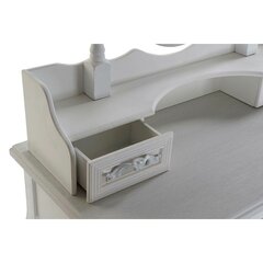 Туалетный столик DKD Home Decor Зеркало Белый ABS Деревянный MDF (75 x 42 x 140 cm) цена и информация | Туалетные столики | pigu.lt