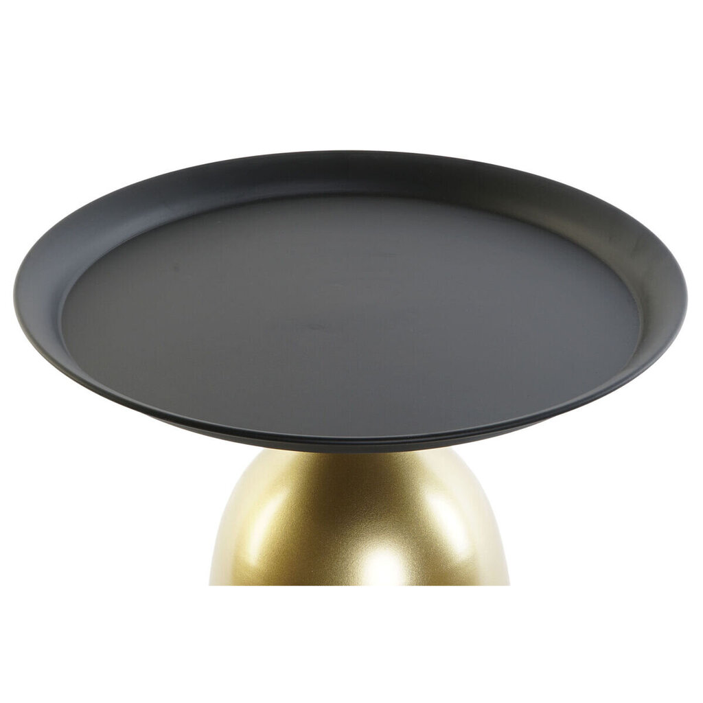 Kavos staliukas DKD Home Decor, juodas/auksinis kaina ir informacija | Kavos staliukai | pigu.lt