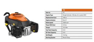 Žoliapjovė Redback S531VHY-K 5in1 kaina ir informacija | Vejapjovės, žoliapjovės | pigu.lt