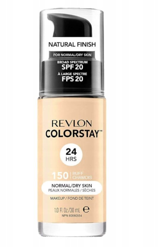 Makiažo pagrindas Revlon Colorstay, 150 – Buff Chamois, 30 ml цена и информация | Makiažo pagrindai, pudros | pigu.lt