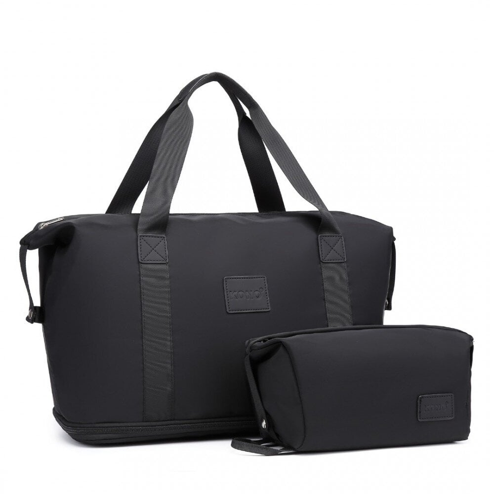 Kelioninis krepšys Noah Black, juodas kaina ir informacija | Lagaminai, kelioniniai krepšiai | pigu.lt