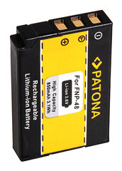 Аккумулятор для цифровой камеры, совместимый с  FujiFilm Np-48 цена и информация | Аккумуляторы для фотоаппаратов | pigu.lt