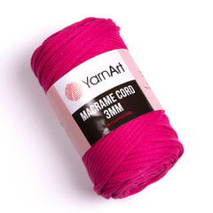 Mezgimo siūlai YarnArt Macrame Cord 3 MM 90g, spalva 771 kaina ir informacija | Mezgimui | pigu.lt