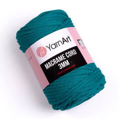 Mezgimo siūlai YarnArt Macrame Cord 3 MM 90g, spalva 783 kaina ir informacija | Mezgimui | pigu.lt