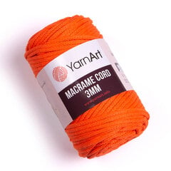 Mezgimo siūlai YarnArt Macrame Cord 3 MM 90g, spalva 800 kaina ir informacija | Mezgimui | pigu.lt