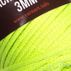 Пряжа для вязания YarnArt Macrame Cord 3 MM 250г, цвет 801 цена и информация | Принадлежности для вязания | pigu.lt