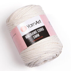 Пряжа для вязания YarnArt Macrame Cord 5 ММ ​​500г, цвет 752 цена и информация | Принадлежности для вязания | pigu.lt