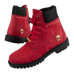 Batai moterims Timberland, raudoni цена и информация | Женские сапоги | pigu.lt