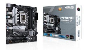 Asus Prime B660M-A D4-CSM цена и информация | Материнские платы | pigu.lt