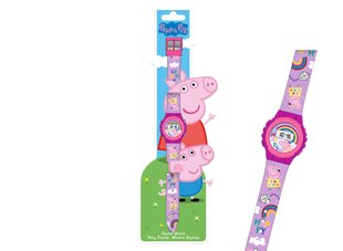 Skaitmeninis laikrodis Peppa Pig kaina ir informacija | Aksesuarai vaikams | pigu.lt