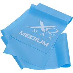 Fitneso guma pratimams XQ Max Medium, 0.3cm, mėlyna kaina ir informacija | Pasipriešinimo gumos, žiedai | pigu.lt