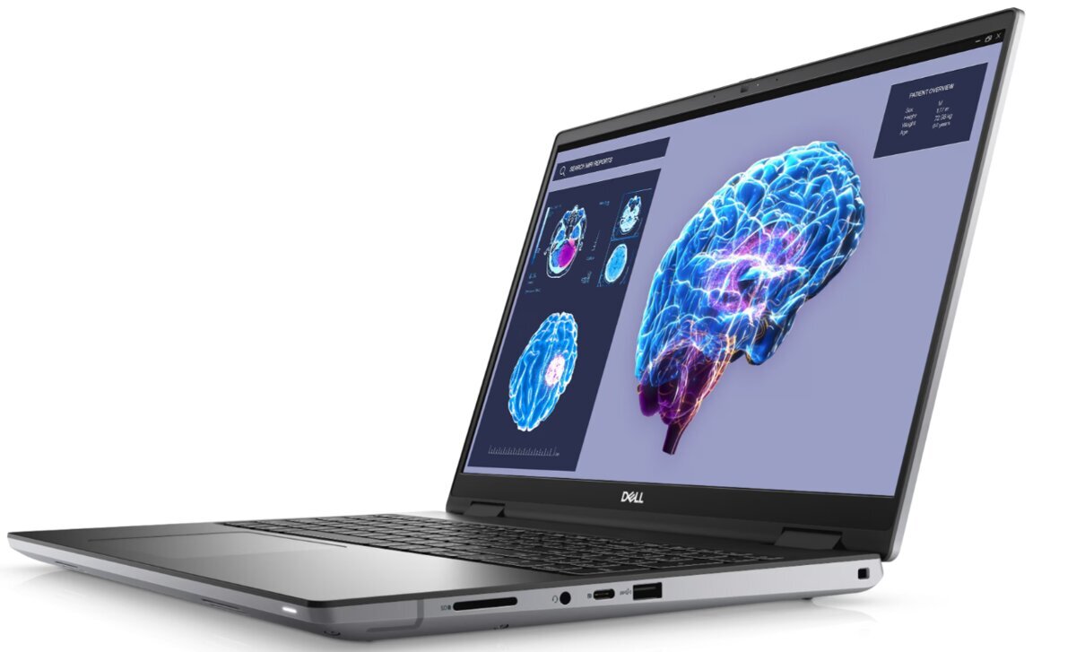 Dell Mobile Precision 16 7680, i7-13850HX, 16GB, 512SSD, Win11P, EST kaina ir informacija | Nešiojami kompiuteriai | pigu.lt