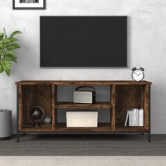 vidaXL Televizoriaus spintelė, dūminio ąžuolo, 102x35x45cm, mediena kaina ir informacija | TV staliukai | pigu.lt