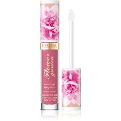 Lūpų blizgis Eveline Cosmetics Flower Garden Creamy, Magnolia Charm 03, 4.5 ml kaina ir informacija | Lūpų dažai, blizgiai, balzamai, vazelinai | pigu.lt