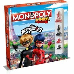 Stalo žaidimas Monopoly junior miraculous, FR kaina ir informacija | Winning Moves Vaikams ir kūdikiams | pigu.lt