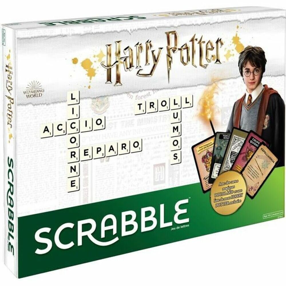 Žodžių žaidimas Mattel Scrabble Harry Potter, FR kaina ir informacija | Stalo žaidimai, galvosūkiai | pigu.lt