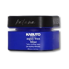 Plaukų formavimo vaškas Kabuto Katana Aqua Wax Blue Ultra Styling, 150ml kaina ir informacija | Plaukų formavimo priemonės | pigu.lt