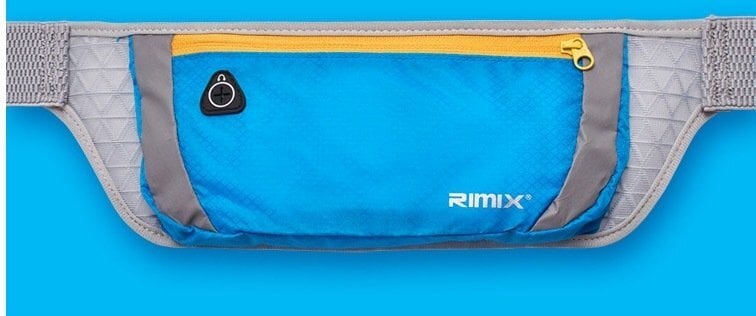 RIMIX RM005 universalus sportinis bėgimo diržas, mėlynas kaina ir informacija | Telefono dėklai | pigu.lt