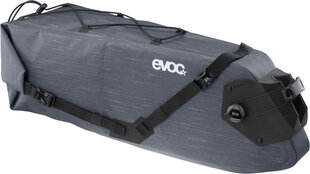 Dviračio sėdynės krepšys Evoc Seat Bag Boa, 12 l, pilkas kaina ir informacija | Krepšiai, telefonų laikikliai | pigu.lt