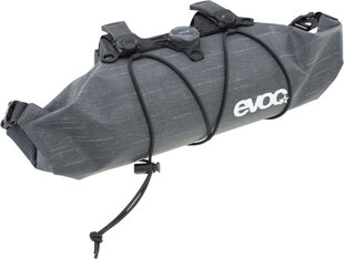 Dviračio rėmo krepšys Evoc Handlebar Pack Boa WP, 2.5 l, pilkas kaina ir informacija | Krepšiai, telefonų laikikliai | pigu.lt