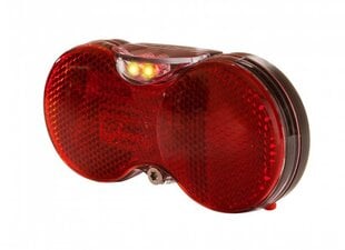 Galinis žibintas Herrmans H-Vision Auto Red, raudonas цена и информация | Велосипедные фонари, отражатели | pigu.lt