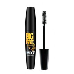 Маскара для ресниц Miyo Big Fat Lashes объемная коричневая, 10 мл цена и информация | Тушь, средства для роста ресниц, тени для век, карандаши для глаз | pigu.lt