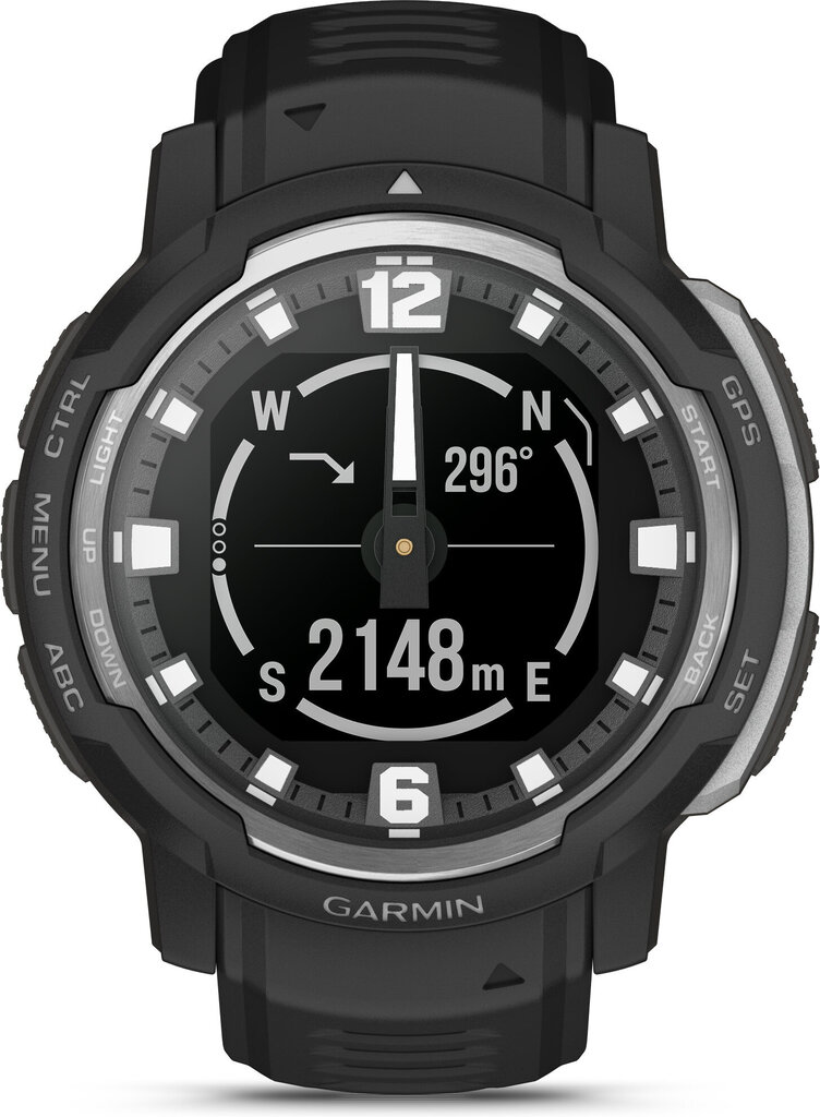 Garmin Instinct® Crossover Black kaina ir informacija | Išmanieji laikrodžiai (smartwatch) | pigu.lt